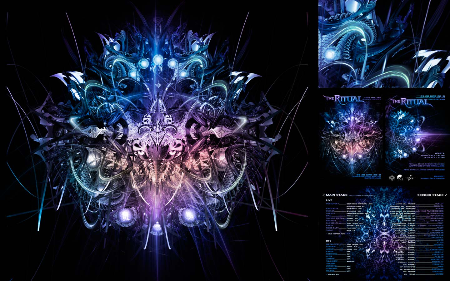 USP - The Ritual Festival - Dark Psytrance - Laurent Lemoigne - Donanubis - Don Anubis - Graphic Design - Logo Design - Web Design - Underground Sound Promotion - Mantra Tribe System - OSF - Open air - Switzerland - Art - Music - Electronic - Party - Event - Flyer - Poster - Alternative - Underground - Geneva - Switzerland - Dark Psytrance - Darkpsy - Trance - Ambient - Breakcore - Drum and Bass - Goa - Dubstep - Techno - Minimal - Shaman - Shamanic - Consciousness - Fractal - 3d - Psychedelic - LSD - Hoffman - Psykovsky / Osom / Tantrumm - Kindzadza / Osom Music - Ocelot / Zaikadelic - Orestis / Tantrumm Records - Baal / Triplag - SAvage Screem / Phreex - Enichkin / Avatar - Glossolalia / Dark Prisma - Kraft / Insomnia - Noise Gust / Full Moon - Torog / 2to6 - Megalopsy / Dark Prisma - Sensient / Zenon - Ankur / Seres / Kyros - Nodweisz - Gosa - Anomis / OSF - Tallkirsz / Kadesha - Tuakirf - Zenkatsu - Stardust / Milosz / USP - Ocelot / Avatar - Bong-Ra / Adnoiseam - Igorrr / Adnoiseam - Dj Hvad aka Kid Kishore / Sygnok Records - Mystification / Hardline - Psycharox / Woodroom - Anakoluth / Sir Brandy / Zenit / Bass Vandalizm - Raphallus Orgasmus - Faust - Flowtune / Blazin's Dubs - Subquarian - Mykorrhiza Dub / OSF - Gingerfail / OSF - Mizoo / Ultimae / Biolive - Kliqo / Mmsk - Armonix - Imox / Feel Free - Sandsturm / Klangwelt77 - Grizzly / Kreutzton - Pilzzar - Beatwitch - SHeerday / Basswars - Zenkatsu / Ruff / Bassgabe - Stardust - Milosz